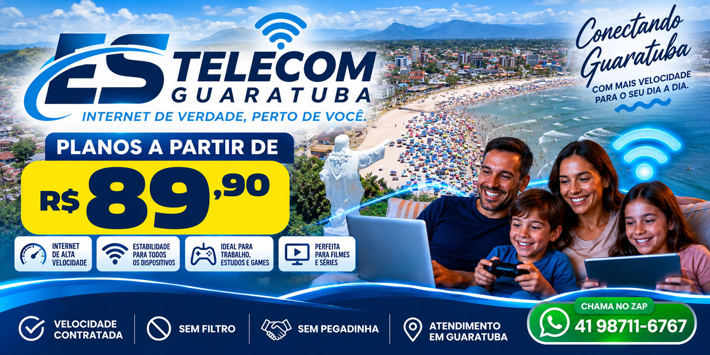 Es Telecom internet em Guaratuba